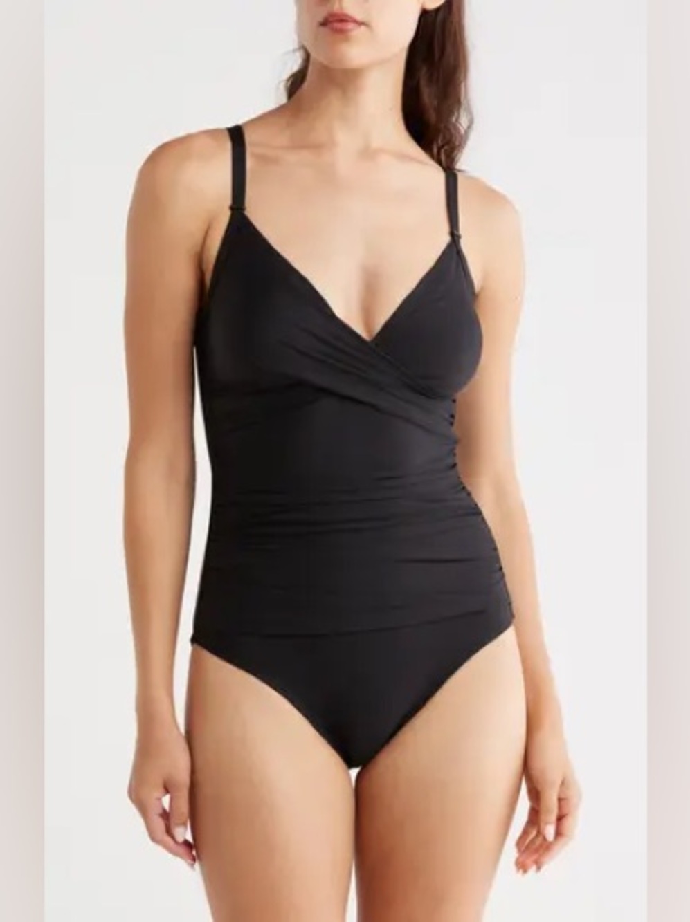 DKNY Twisted One Piece Swimsuit, NWOT, Size M